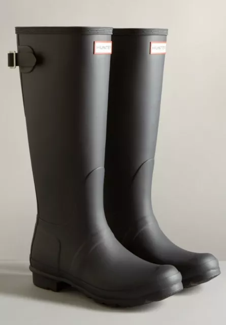 Hunter Original Tall Back Adjustable Rain Boots - Women's