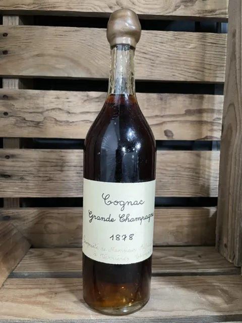 Unbelievable cognac Grande Champagne from 1878