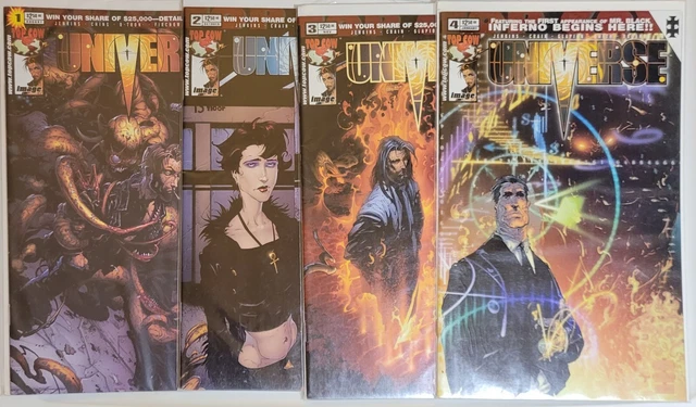 Image Top Cow Universe #1-4 Horror Sci-fi Comic Book Lot of 4 Books Boarded