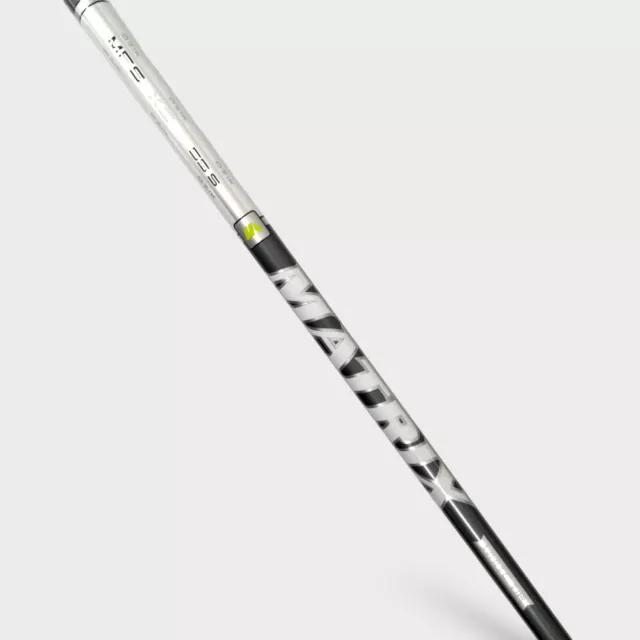 Matrix MFS X5 55 White Tie S-Flex 42.50" Wood Golf Shaft w/TaylorMade Adapter