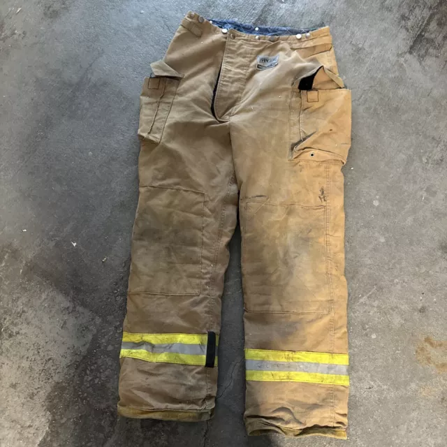 Firefighter Pants Honeywell Ranger, Bunker Pants  Turnout Gear Size 38x34
