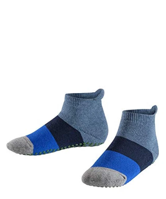 (TG. 35-38) Falke Colour Block Catspads Calze, Multicolore (Denim 6666), 35-38 B