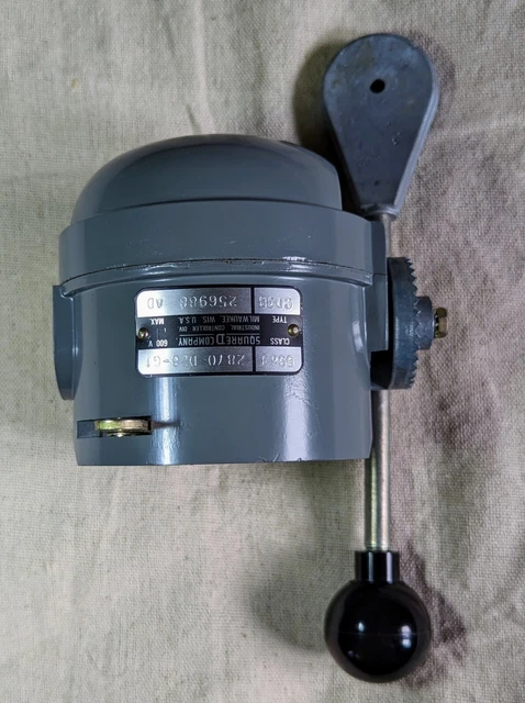 SQUARE D Master Switch - Class 8963 Type CD3B NOS