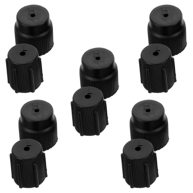 10pcs Ac Caps Car High And Low Pressure Caps Air Conditioner AC Caps