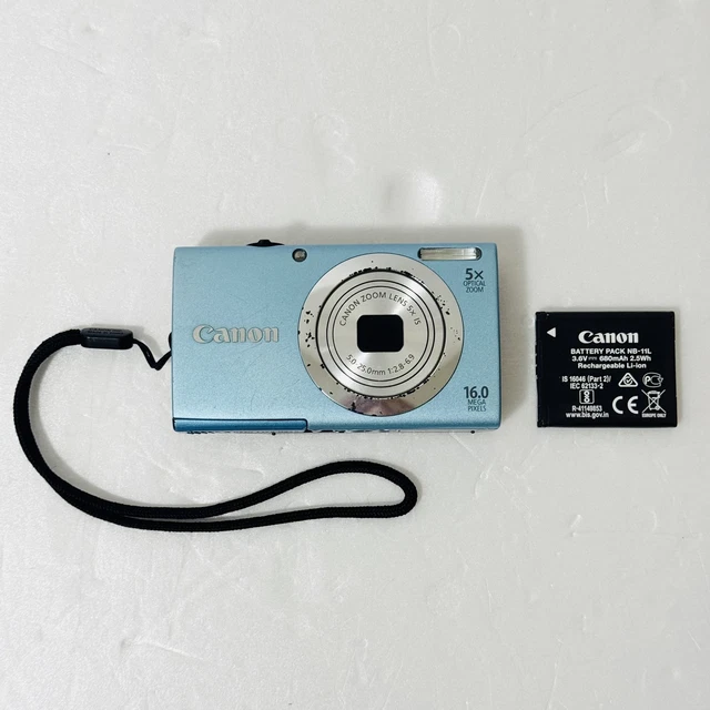 3156Canon PowerShot A2400 IS ライトブルー 極美品 3156Canon PowerShot A2400 IS ライトブルー 極美品