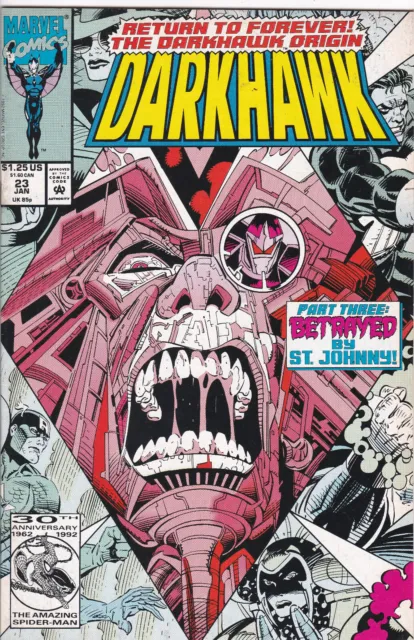 Darkhawk #23, Vol. 1 (1991-1995, 2018) Marvel Comics