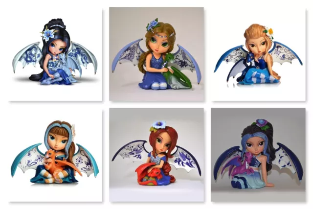 Jasmine Becket-Griffith Blue Willow Beauty Fairy Figurine by Hamilton Collection Jasmine Becket-Griffith Blue Willow Beauty Fairy Figurine by Hamilton Collection