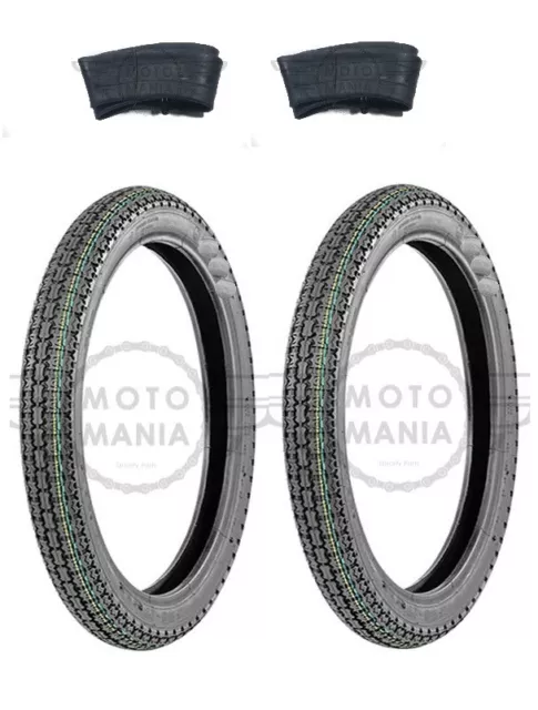 Front & Rear Tyre Tire Tube Honda Cub C50 C70 C90 2.50 x 17 250-17