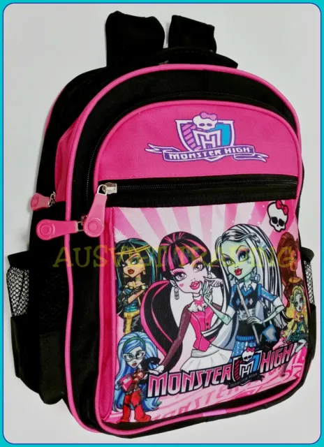 BNWT Brand new Monster High Medium Bag Preschool Daycare Girls Backpack