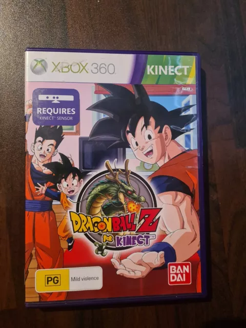 Sensor Kinect Usado Para Xbox 360 Com Jogo Dragon Ball Z for Kinect