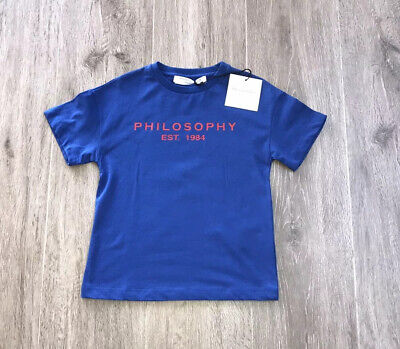 philosophy Girls T Shirt AGE 8 Yrs BNWT