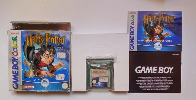 Jeu Nintendo gameboy game boy color harry potter and the philosopher's