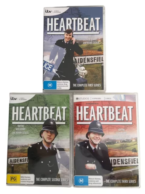 Heartbeat - The Complete Season Series 1-3 Region 4 DVD Set 1 2 3 itv New Sealed