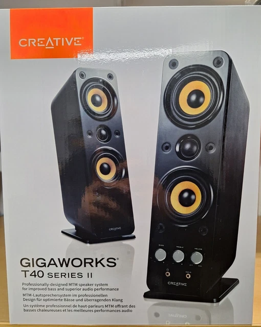 CREATIVE GIGAWORKS T40 Series II Loudspeakers- BRAND NEW SEALED £62.00 ...