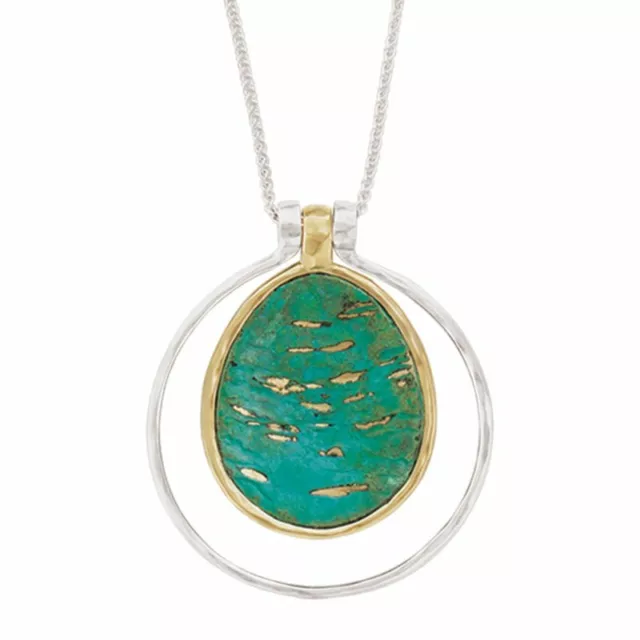 Silpada Sterling Silver Five Way Convertible Color Patina Pendant N3456 HTF