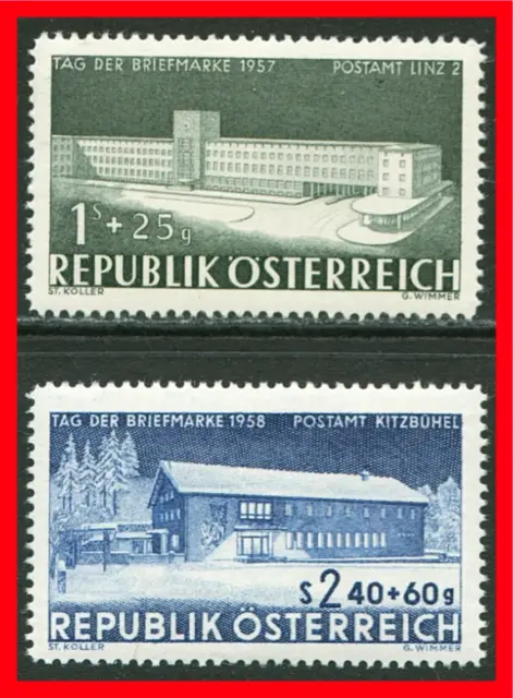 Austria Semi-postal Stamps Scott B299-B300, MNH Complete Set!! A180a