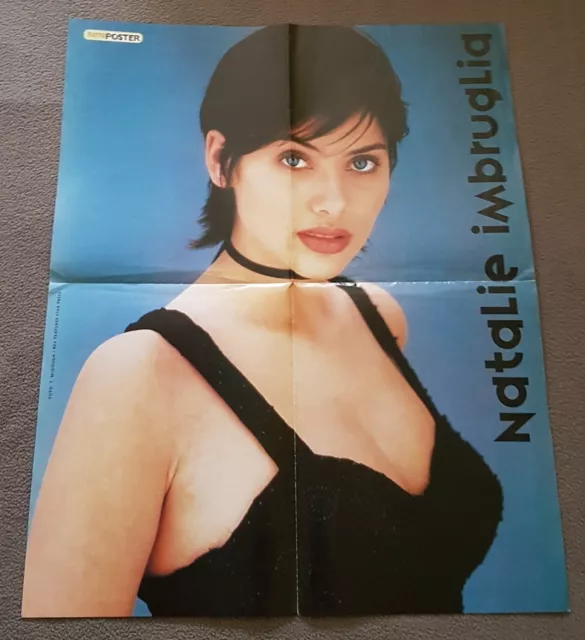 Rare Natalie Imbruglia/Vasco Rossi original full four paged poster