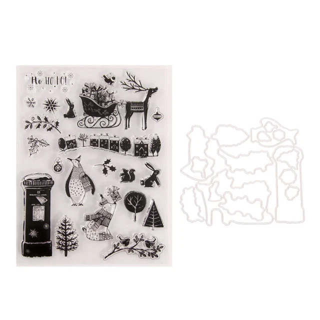 1 juego de sellos TPR Sellos Scrapbooking