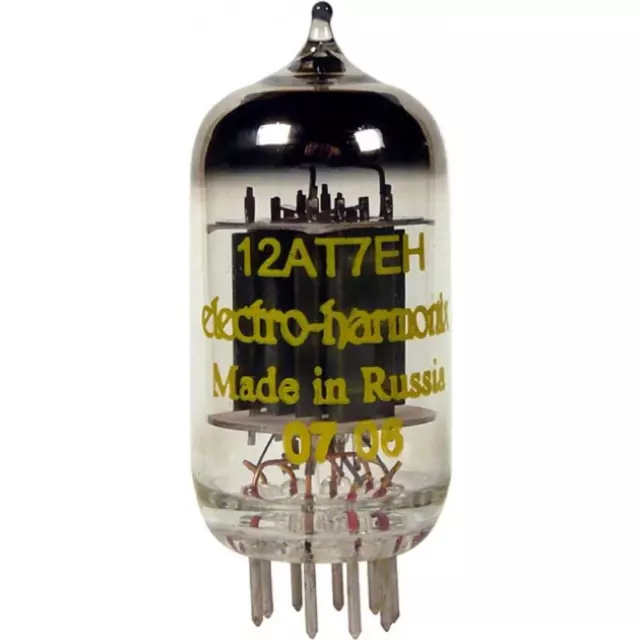 Electro-Harmonix EHX 12AT7 Preamp Vacuum Tube (also ECC81) 12AT7EH - Brand New