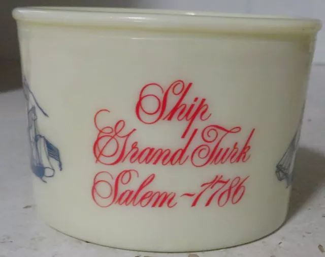 Ship Grand Turk Salem 1786 Shulton Company Toronto Old Spice Shaving Mug 45 Used