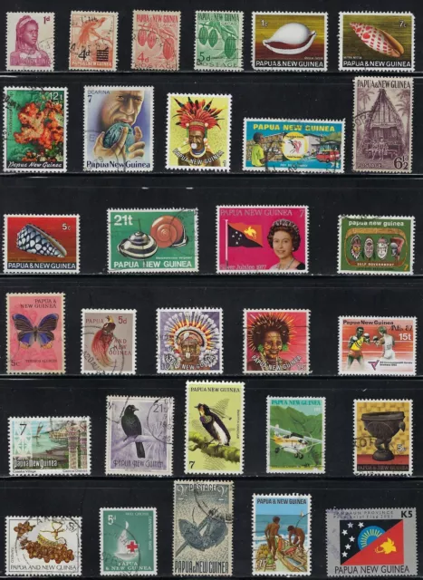 Papua & New Guinea - Very Nice Collection of Stamps............13N.......# 828-2