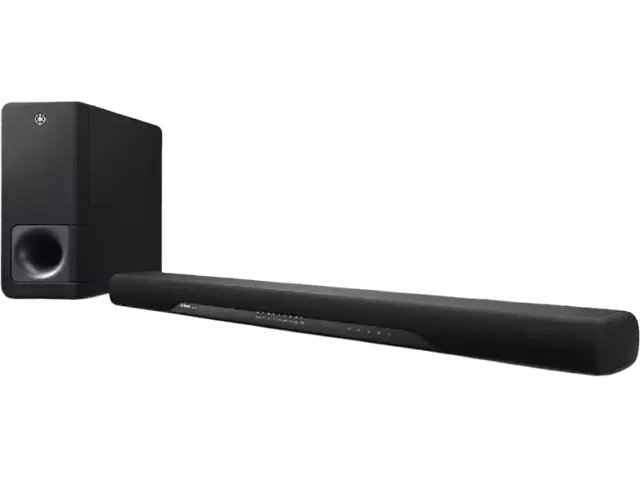 Barra de sonido - Yamaha ATS-2070, Subwoofer, Bluetooth, HDMI, Negro