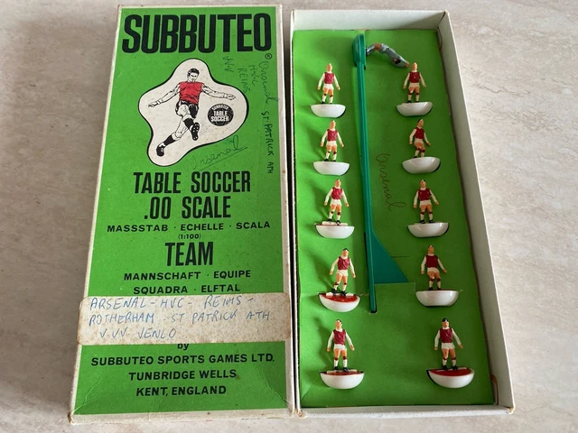 Équipe Subbuteo Arsenal - Vintage - Hasbro - Collection