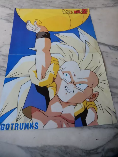 Poster Affiche Dragon Ball Z Gotrunks Bejito Manga Animation Film Anime Vintage