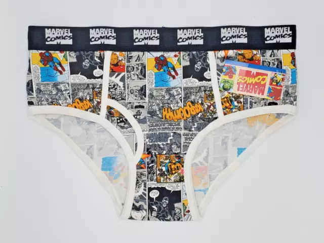 2000's BATMAN DC SUPERHERO Mens Comic Book Art Briefs XL Vintage Underwear