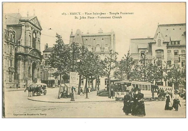 54.NANCY.n°4915.PLACE ST JEAN.TEMPLE PROTESTANT