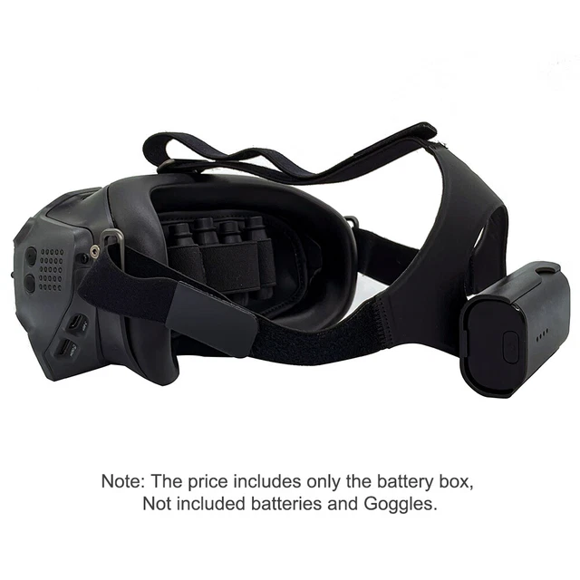 BACK CLIP BATTERY Case Storage Holder Head Strap Headband For DJI FPV