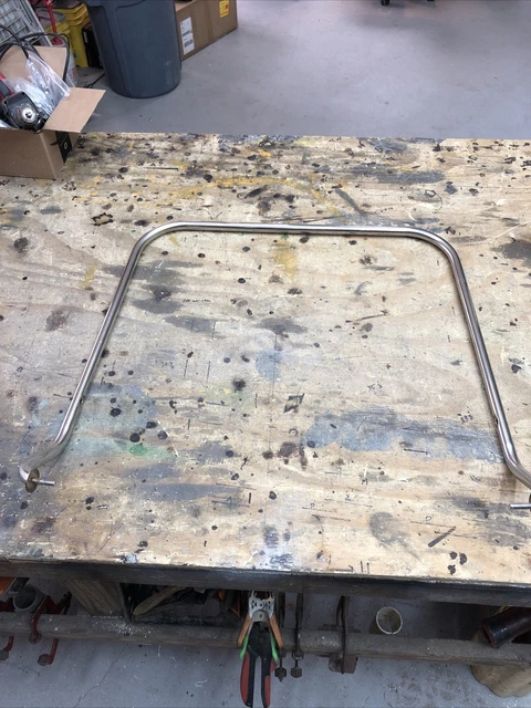 BOAT GRAB RAIL Center Console 3/4 Inch Stainless Used £127.66 - PicClick UK