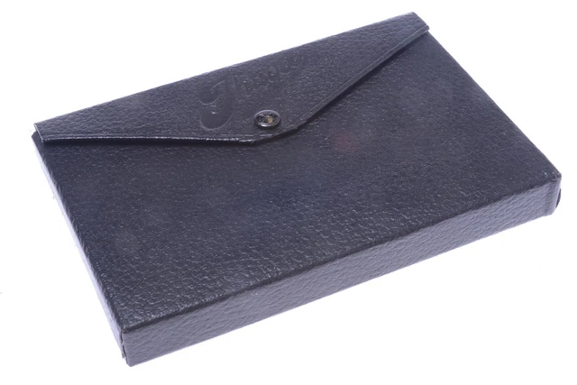 ✅ Estuche Ihagee Para 3 Soportes De Placa De Vidrio Cámara 9X12Cm