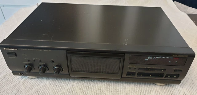 Technics RS-BX501 Stereo Cassette Deck (1994-03) | Köp på (723293320