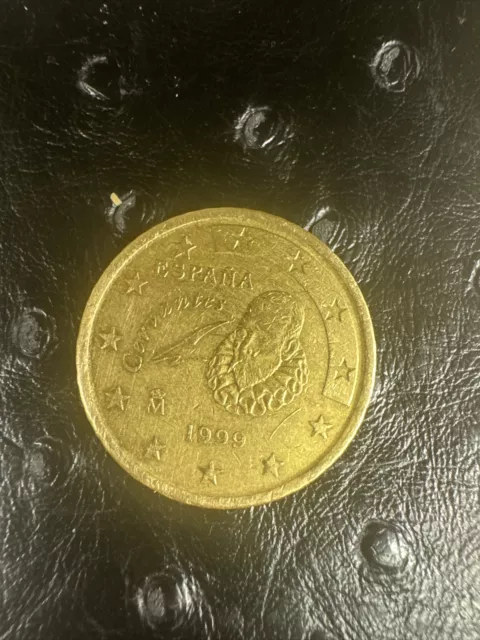 Moneda De 50 Céntimos 1999 España