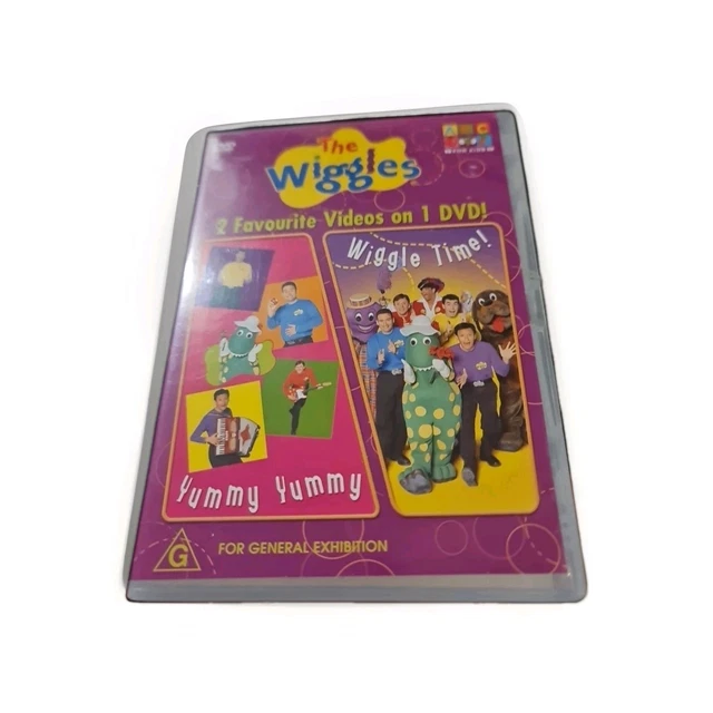 THE WIGGLES DVD Yummy Yummy/Wiggle Time PAL Region 4 Original Cast Jeff ...