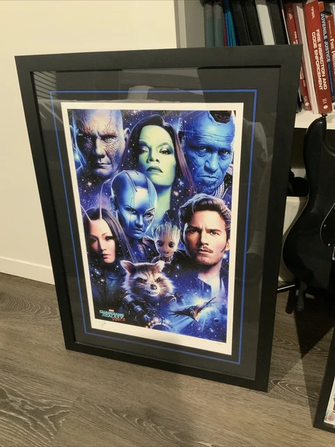 GUARDIANS OF THE GALAXY Framed Sideshow Fine Art by Tsuneo Sanda Art print