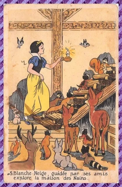 CPA - Carte Postale - WALT DISNEY - Edition Séphériadés  Blanche Neige  N°5