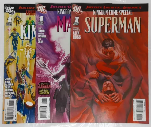 Kingdom Come Special Superman One Shot 1 2 3 2009 Justice Society of America JSA