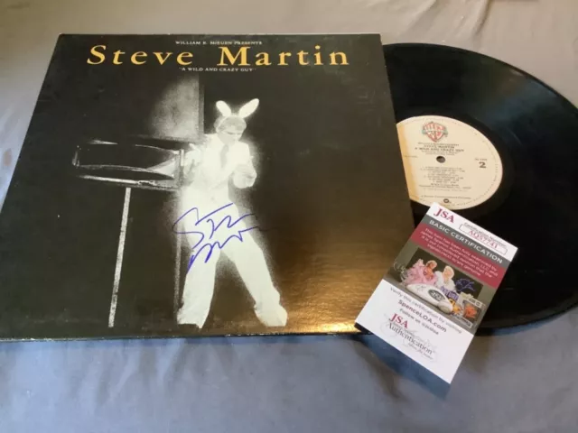 Steve Martin Signed Album Lp Record Vinyl Three Amigos Autograph Jsa Coa