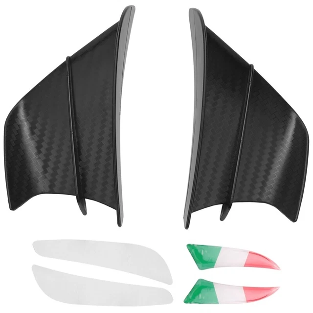 Kit D'Ailes Dynamiques De Scooter De Moto Winglets AéRodynamiques Pour Honda Suzuki Yamaha