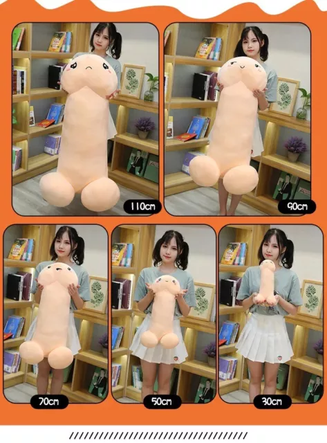 Cute Penis Plush Doll Toy Stuffed Creative Dick Soft Pillow Cushion Bolster Gift 3