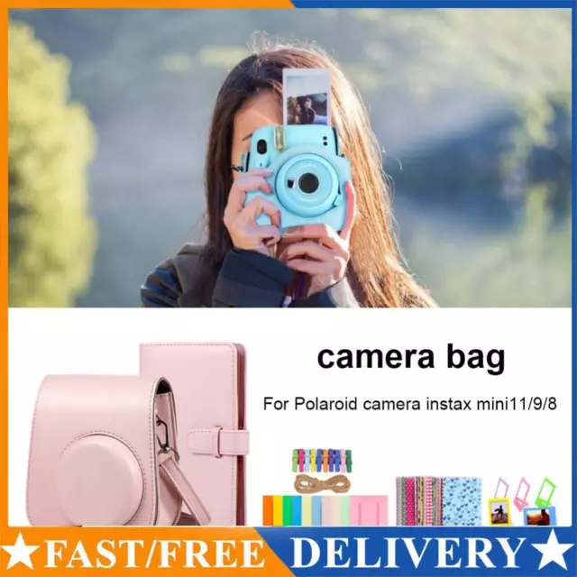 Portable Camera Accessories Shoulder Strap Bag for Fujifilm Instax Mini 11/9/8