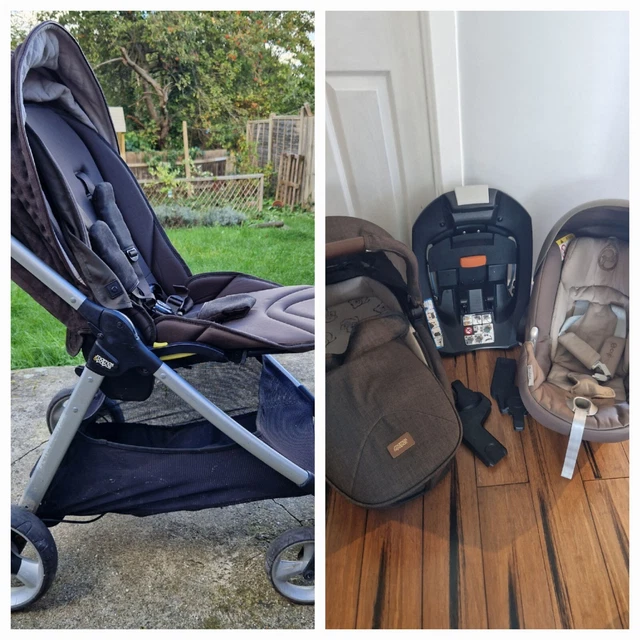Mamas And Papas Pram + Pushchair + Car Seat