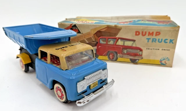 Camion Benne En Tôle Buddy L – Jouet Ancien Années 1920/30 – États-Unis