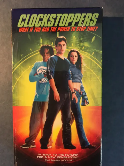 CLOCKSTOPPERS VHS, PARAMOUNT Pictures & Nickelodeon Movies $8.00 - PicClick