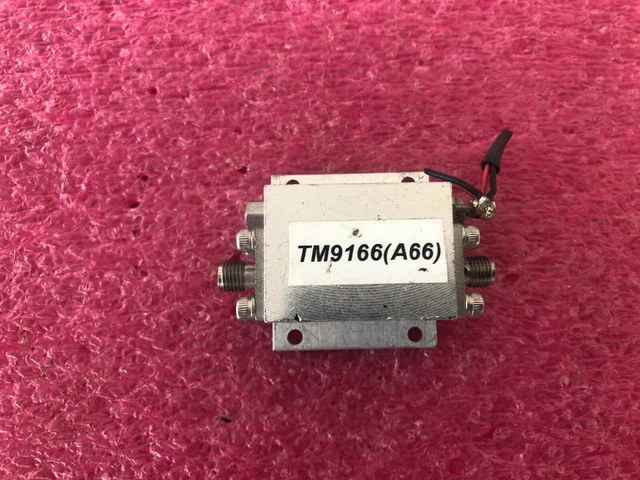 Microonde RF Amplificatore di Potenza Unknow Modello / Freq SMA #1