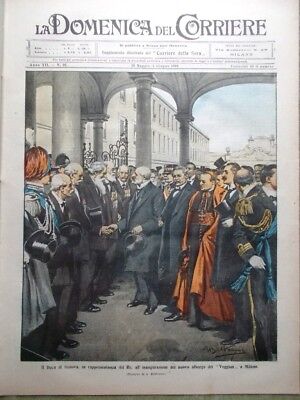 La Domenica del Corriere 17 Febbraio 1901 Funerali Regina Vittoria Londra Baku 