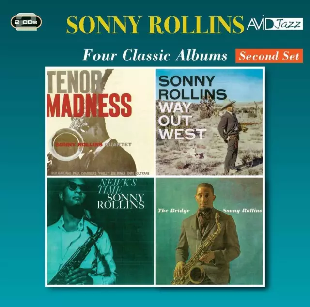 SONNY ROLLINS Four Classic Albums (Tenor Madness / Way Out West / Newks  CD NEUF