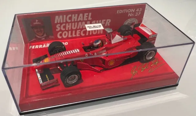 1:43 Minichamps Michael Schumacher Ferrari 310B Magny Cours - MSC #37